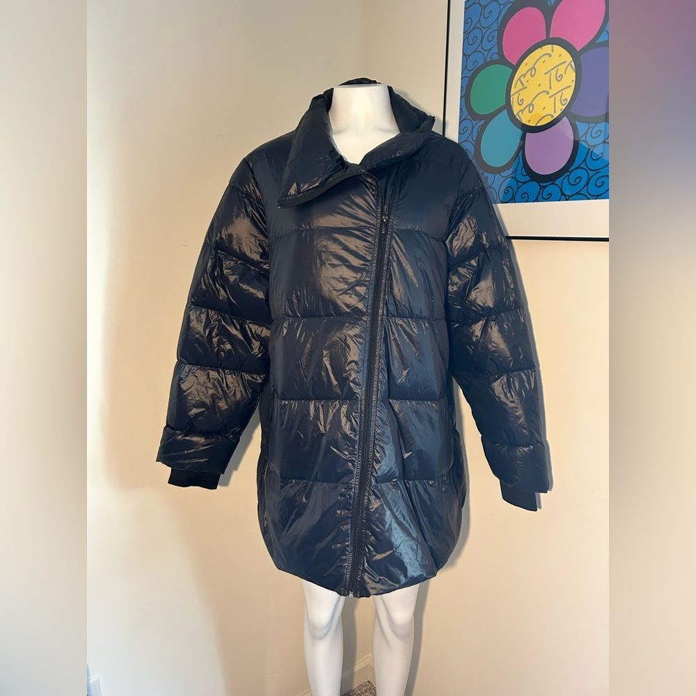 G by Giuliana Dark Blue Down Puffer Coat Size 2X